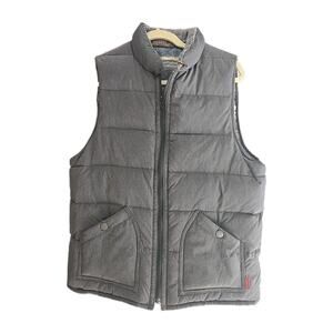Jeremiah Gray Full Zip Reversible Down Sleeveless Puffer Vest Men's Size Medium